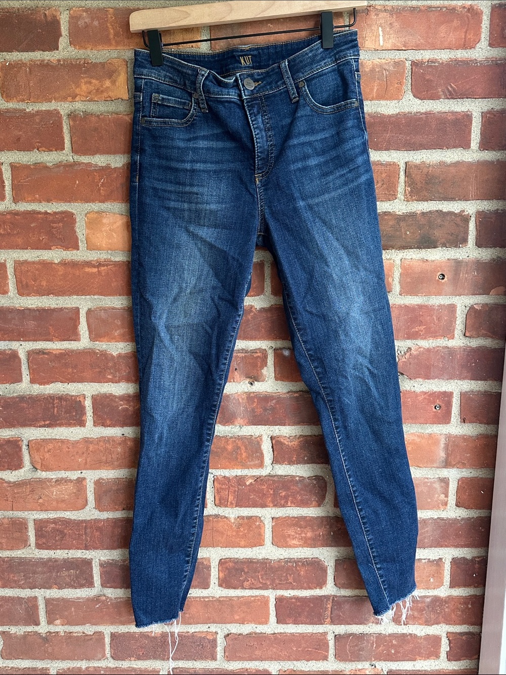 Kut From the Kloth Fab Ab Ankle Skinny Jeans 4 EUC